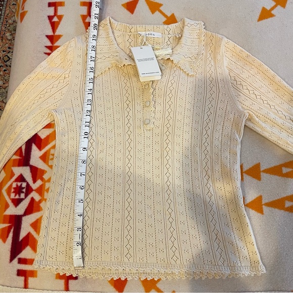 Doen Mia Henley Cream size small - Picture 7 of 8